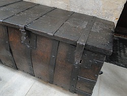 Old wooden chest