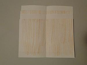 quire with extended pages